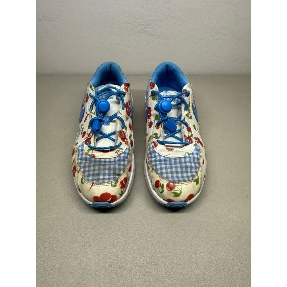 Nike Air Max Excee Cherry Gingham Girls Sz 3